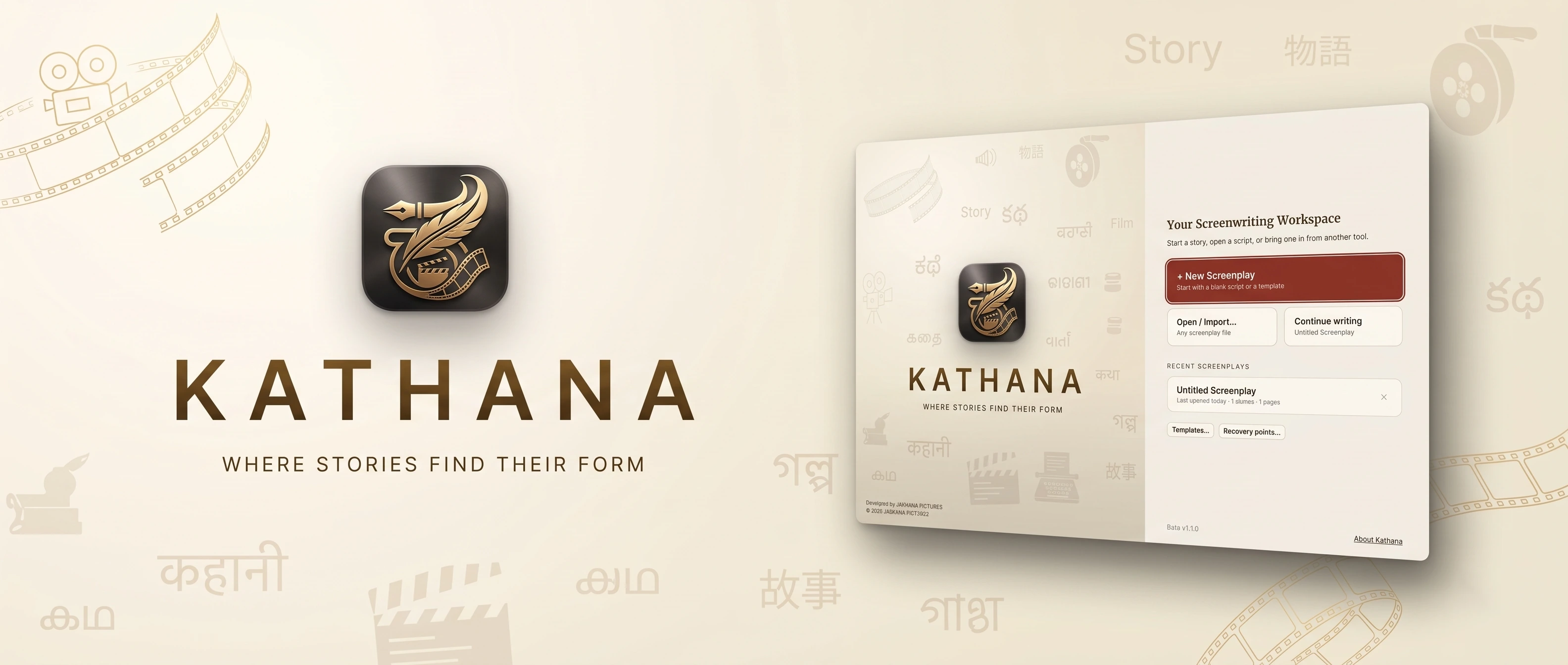 Kathana — Where Stories Find Their Form